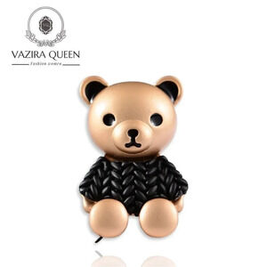 VQ Teddy Bear Brooch
